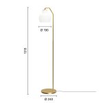 VL Ring Crown Floor Lamp